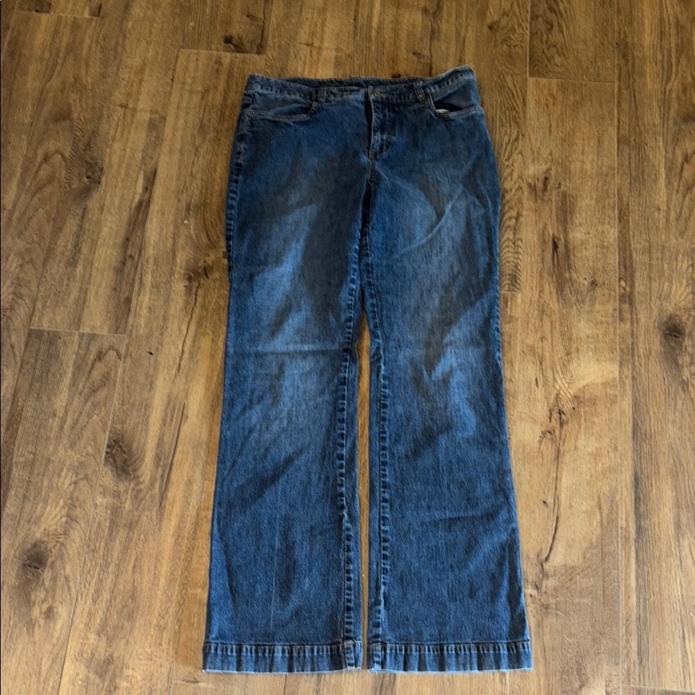 Tyler Boe Dark Blue Flare Jeans